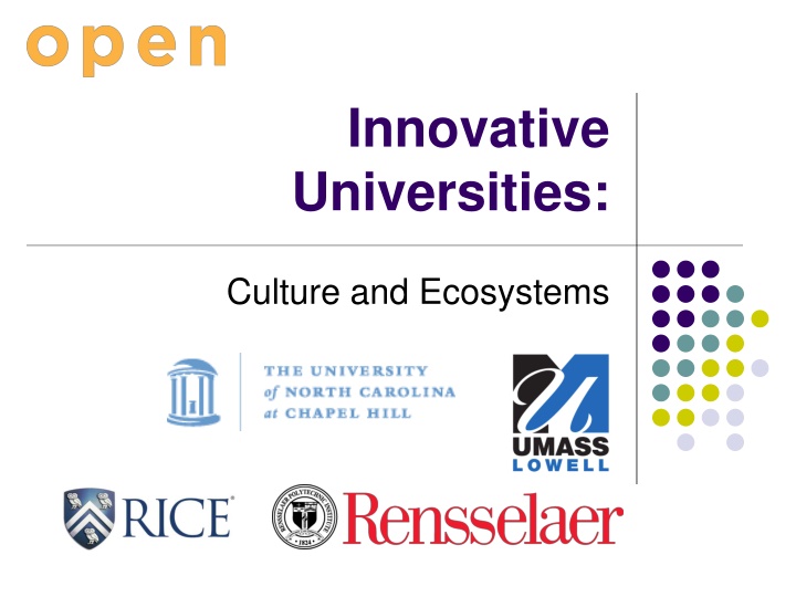 innovative universities n.w