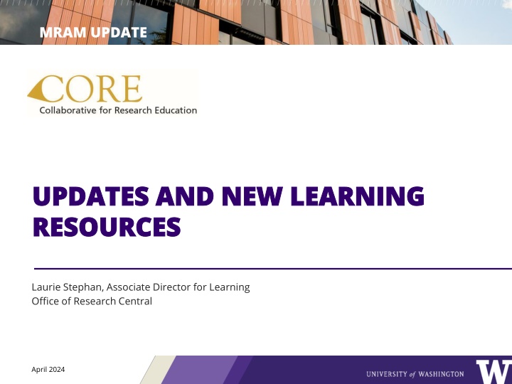 mram update n.w