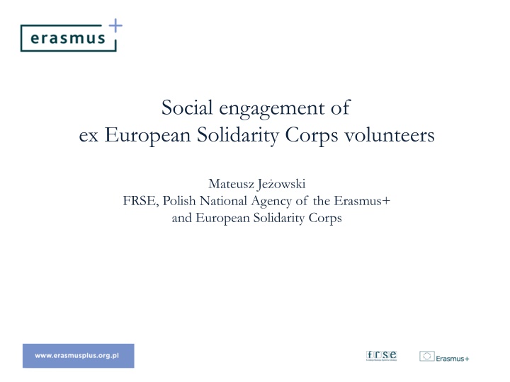 social engagement of ex european solidarity corps n.w