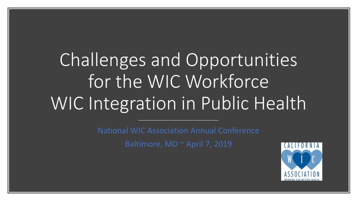 challenges and opportunities n.w