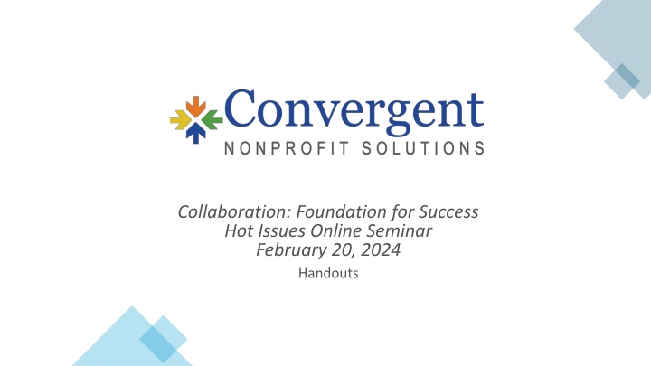 collaboration foundation for success hot issues n.w