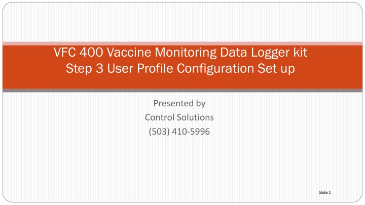 vfc 400 vaccine monitoring data logger kit step n.w