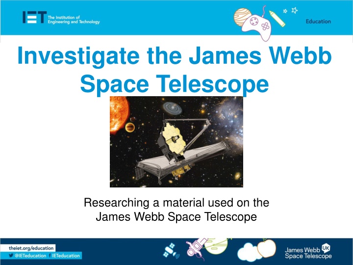 investigate the james webb space telescope n.w