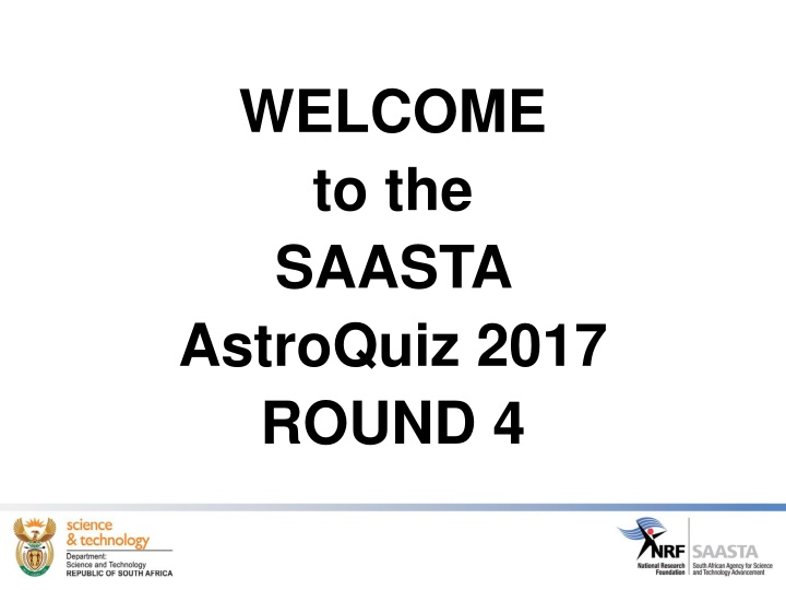 welcome to the saasta astroquiz 2017 round 4 n.w