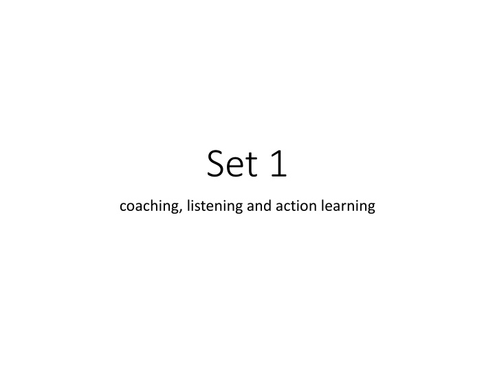 set 1 n.w