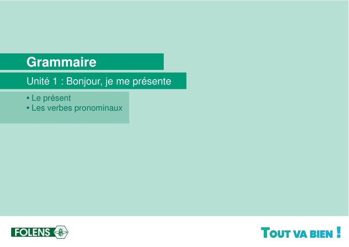 grammaire n.w