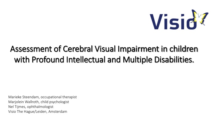 assessment of cerebral visual impairment n.w