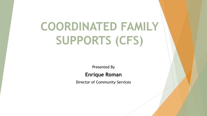 coordinated family supports cfs n.w