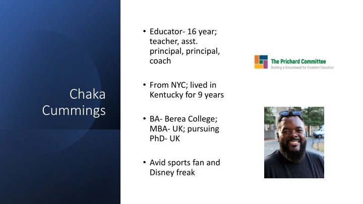 educator 16 year teacher asst principal principal n.w