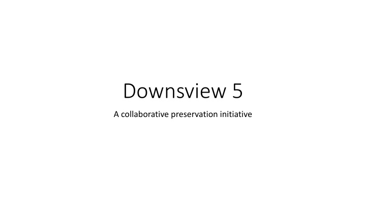 downsview 5 n.w