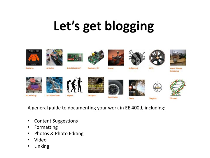 let s get blogging n.w
