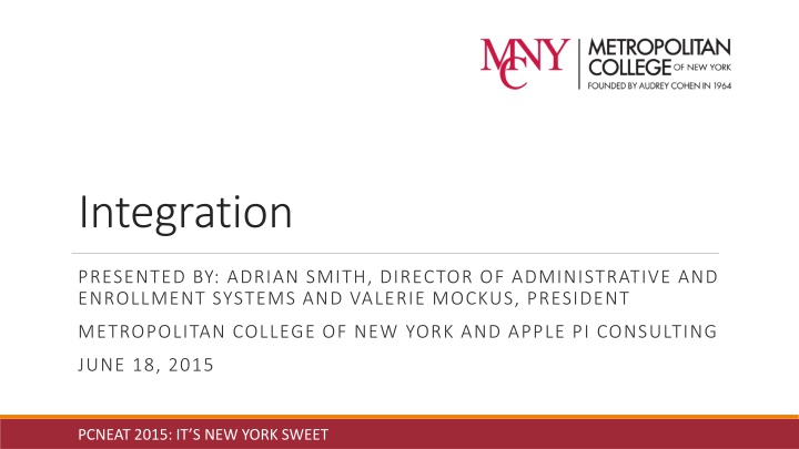 integration n.w