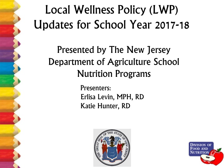 local wellness policy lwp updates for school year n.w