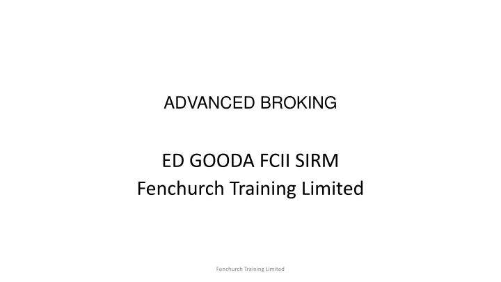 advanced broking n.w