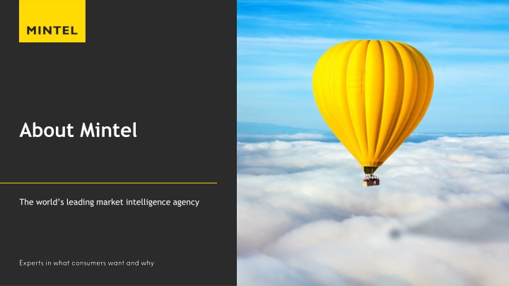 Mintel: Leading Market Intelligence Agency
