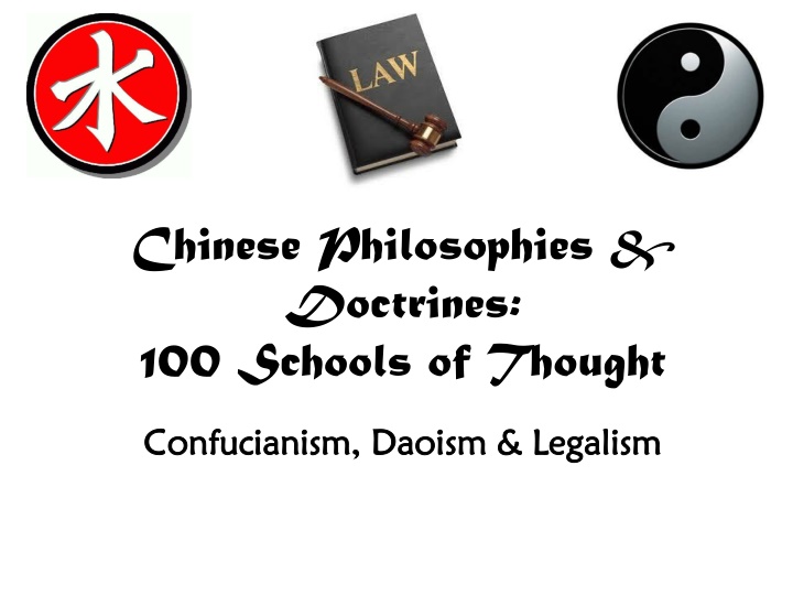 chinese philosophies doctrines 100 schools n.w