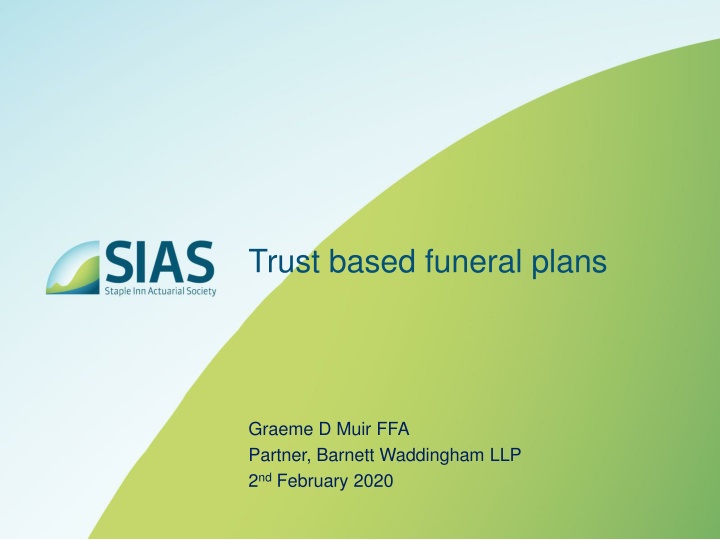 trust based funeral plans n.w