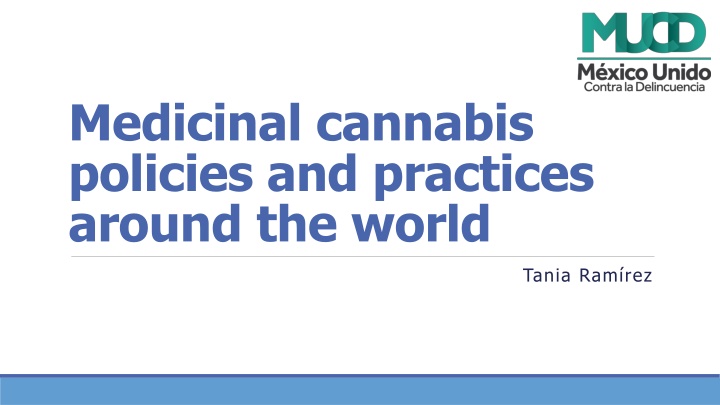 medicinal cannabis policies and practices around n.w