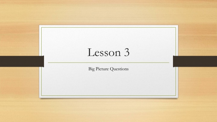 lesson 3 n.w