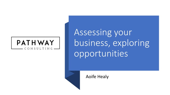 assessing your business exploring opportunities n.w