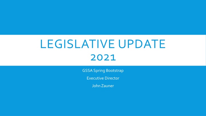 legislative update 2021 n.w