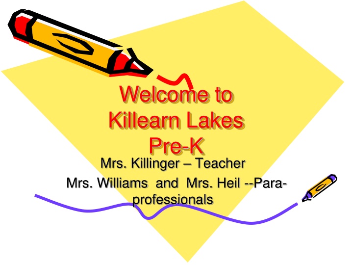 welcome to killearn lakes pre k mrs killinger n.w