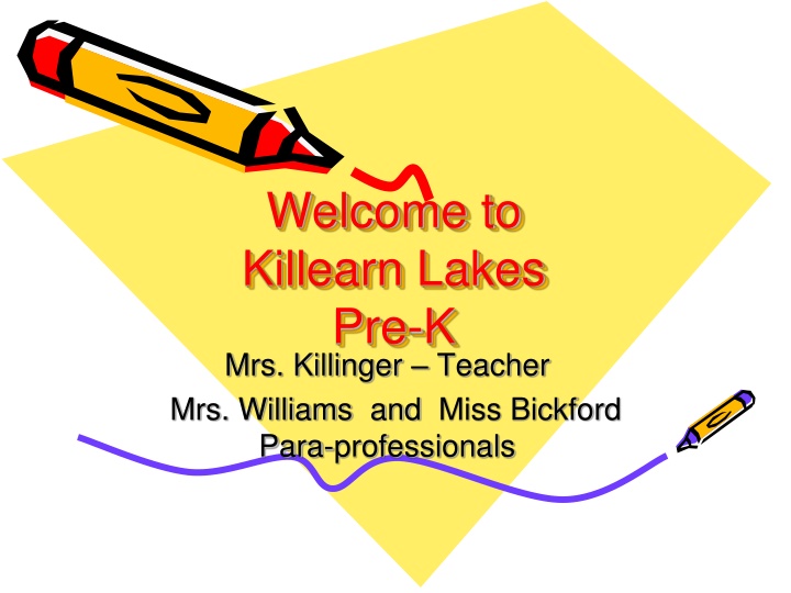 welcome to killearn lakes pre k mrs killinger n.w