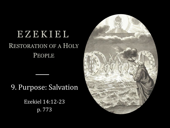 e ze ki e l r estoration of a h oly p eople n.w