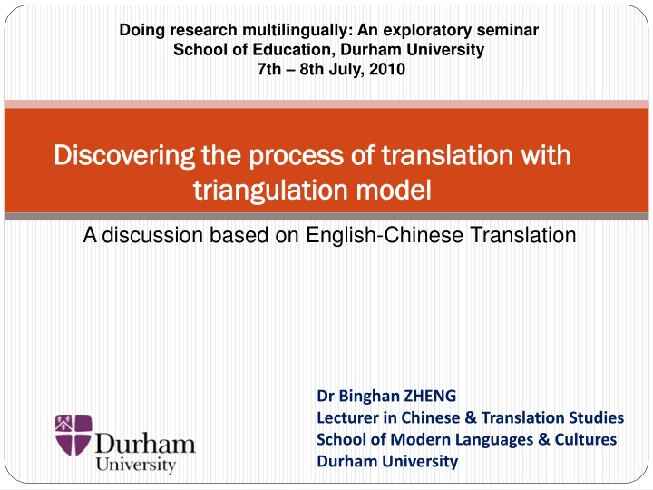 doing research multilingually an exploratory n.w