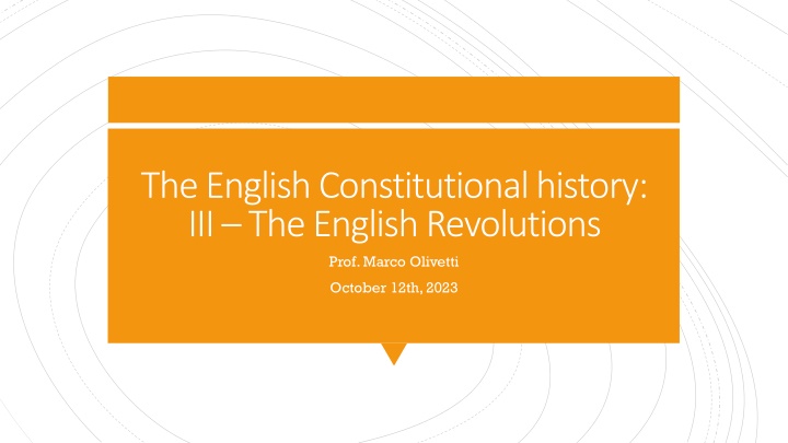 the english constitutional history n.w