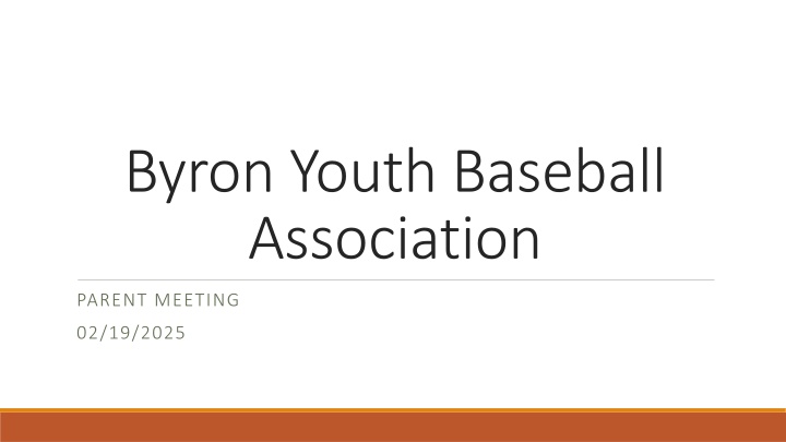 byron youth baseball association n.w