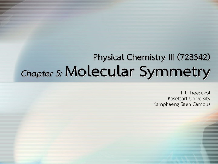 physical chemistry iii 728342 n.w