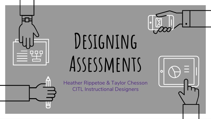 designing assessments heather rippetoe taylor n.w