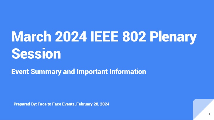 march 2024 ieee 802 plenary session n.w