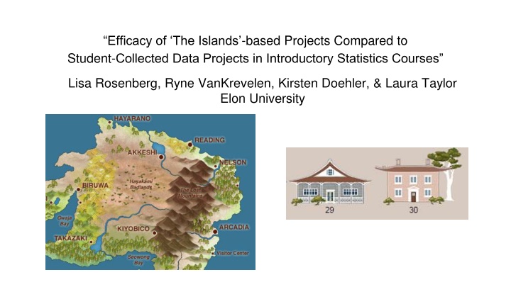 efficacy of the islands based projects compared n.w