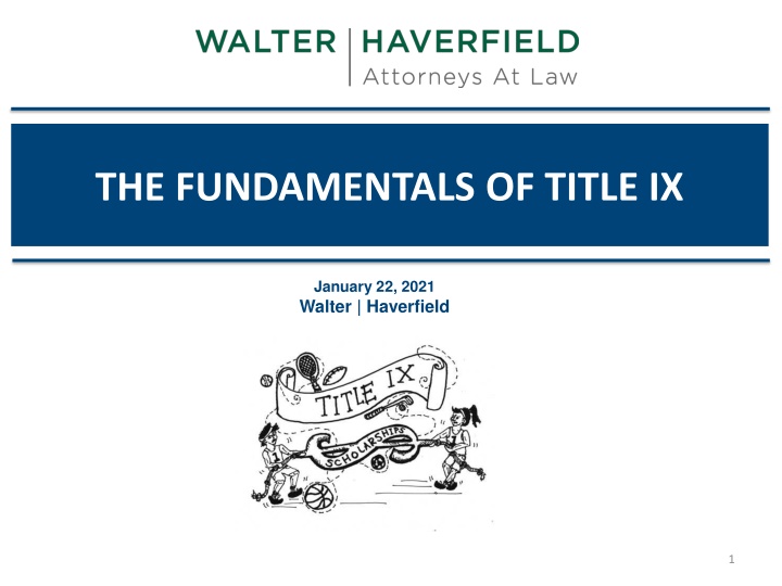 the fundamentals of title ix n.w