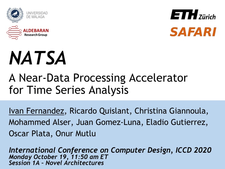 natsa a near data processing accelerator for time n.w