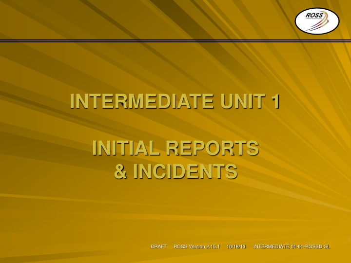 intermediate unit 1 n.w