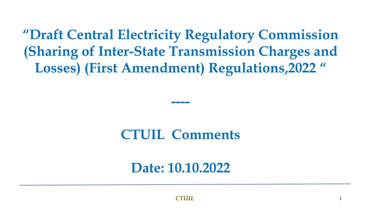 draft central electricity regulatory commission n.w