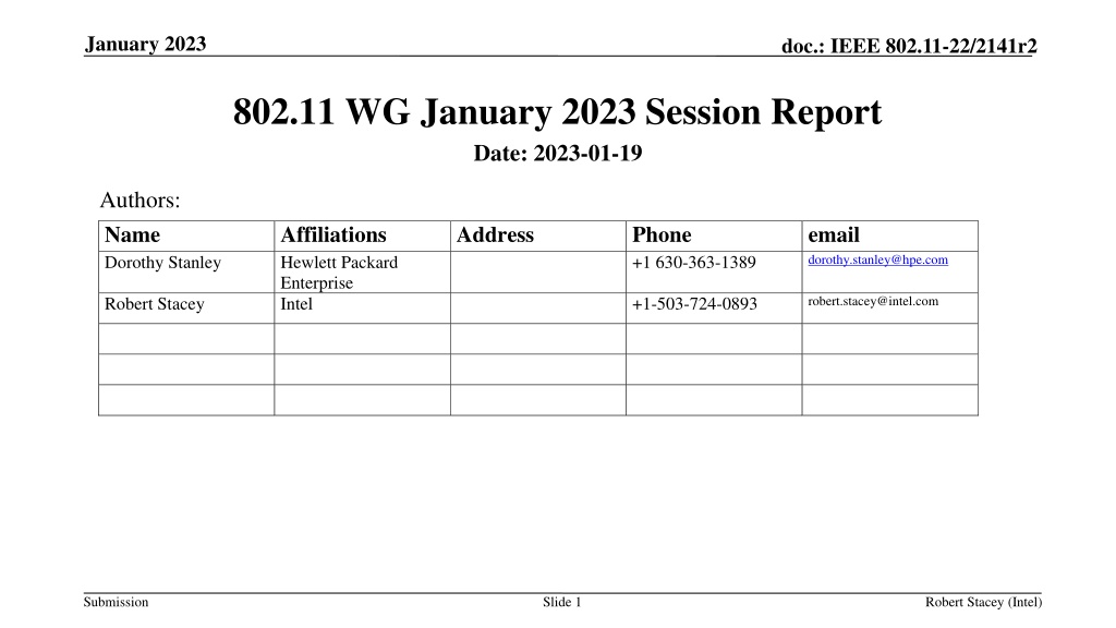 january 2023 n.w