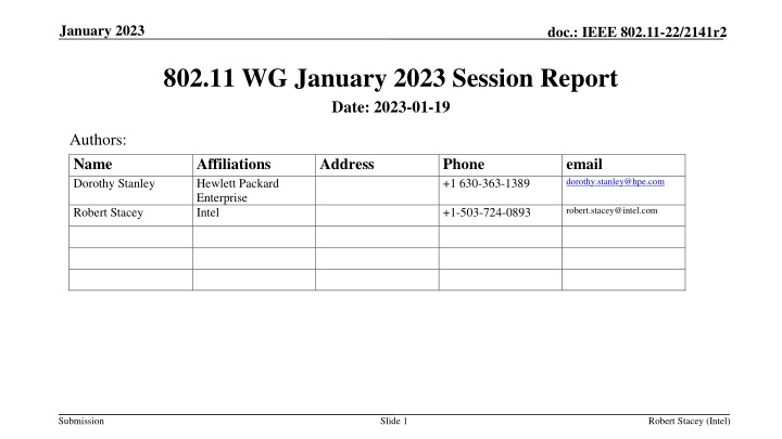 january 2023 n.w