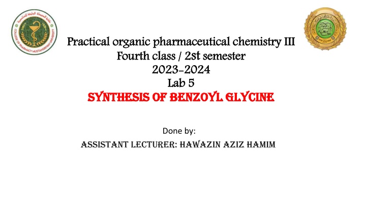 practical organic pharmaceutical chemistry n.w