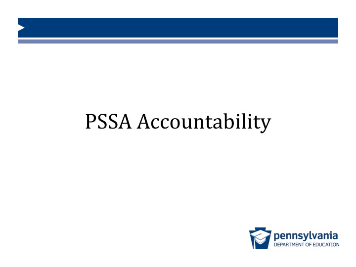 pssa accountability n.w