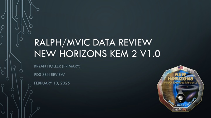 ralph mvic data review new horizons kem 2 v1 0 n.w