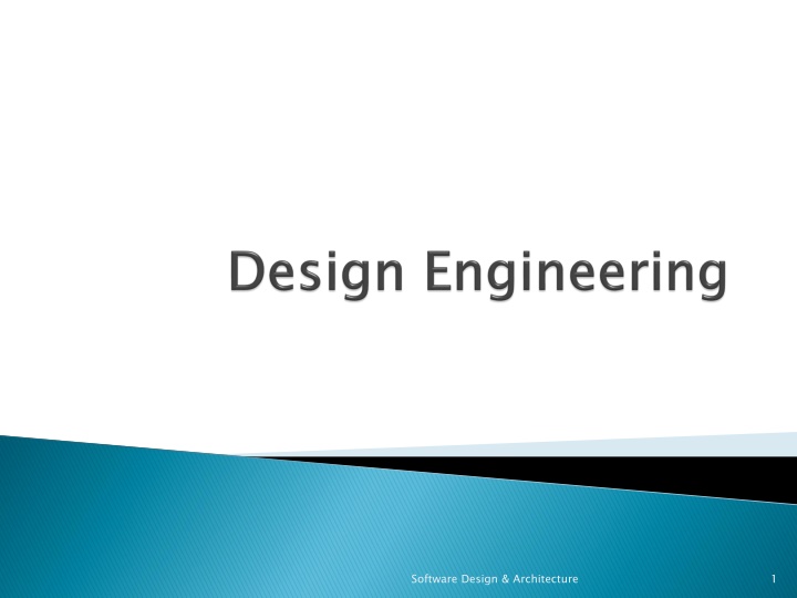 software design architecture n.w