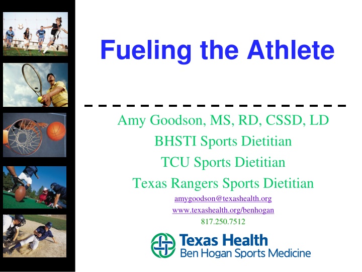fueling the athlete n.w