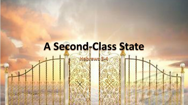 a second class state n.w