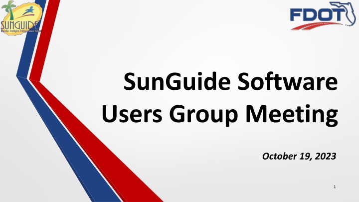 sunguide software users group meeting n.w