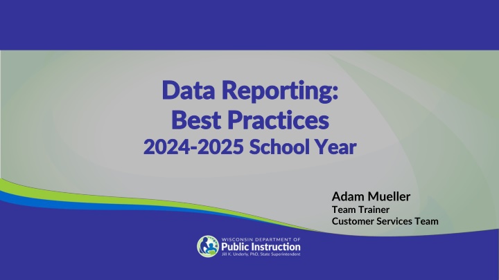 data reporting data reporting best best practices n.w