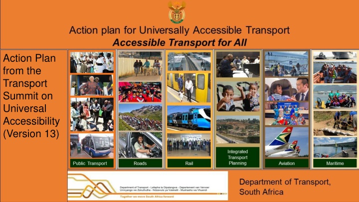 action plan from the transport summit n.w